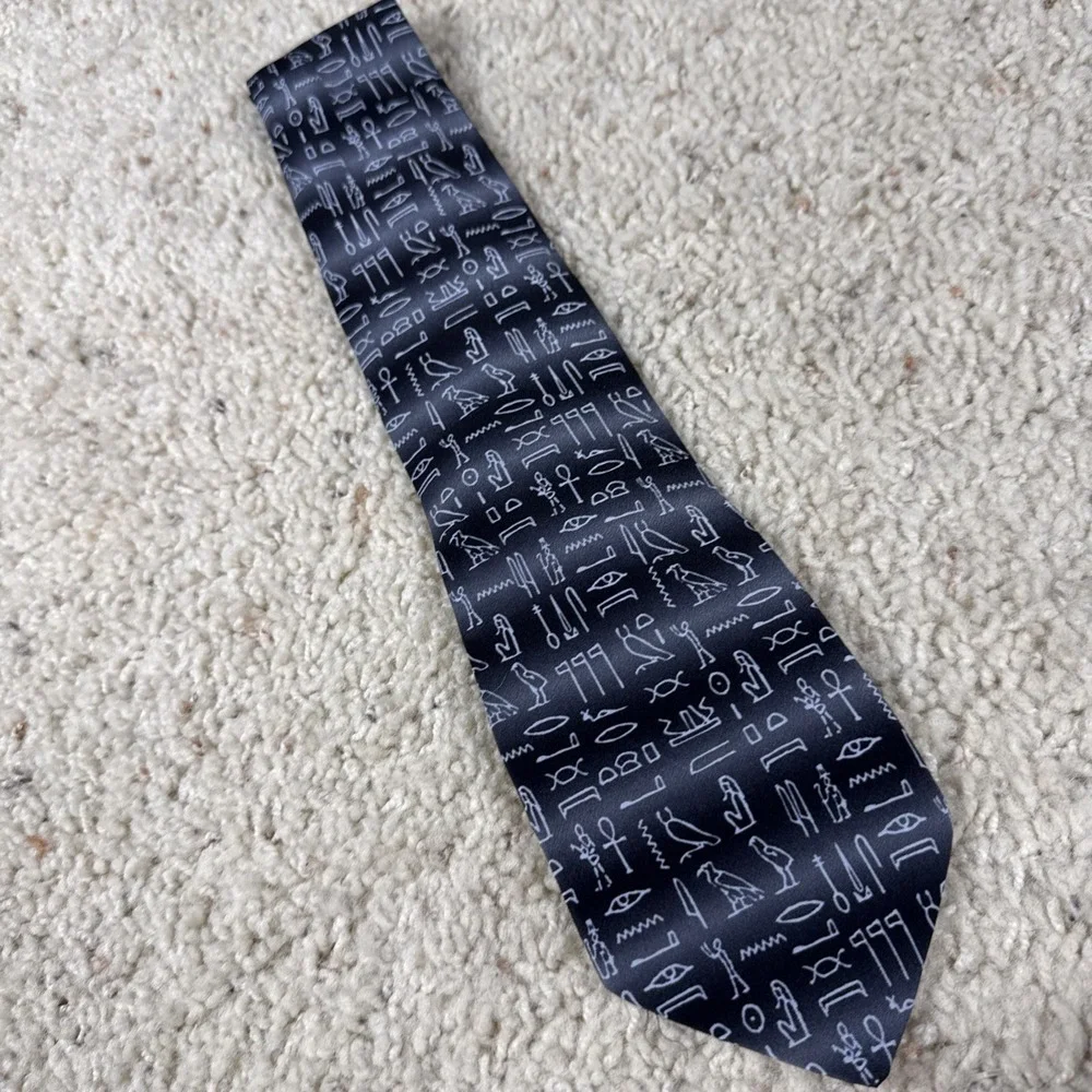 GD Grateful Dead Neck Tie - King's Chamber Sixth Set 100% silk 4in Wide - 1996